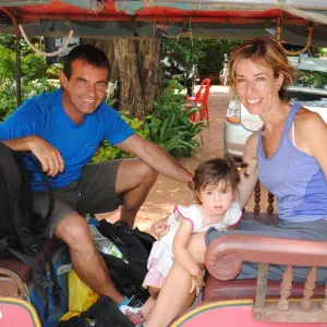 Ana Vara y David Santiago, autora del reportaje