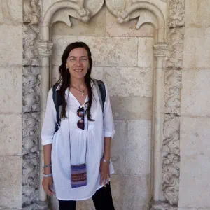 Cris Aizpeolea, autora del reportaje