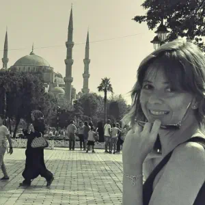 Elena Ortega, autora del reportaje