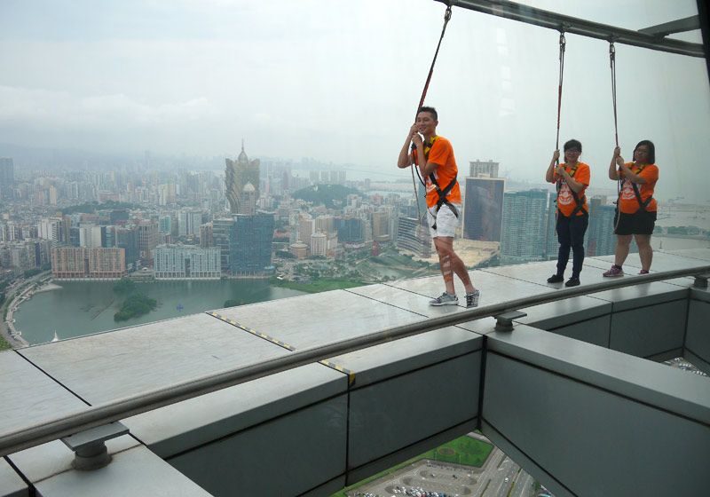 Saltos desde la Torre de Macao, un viaje de aventura