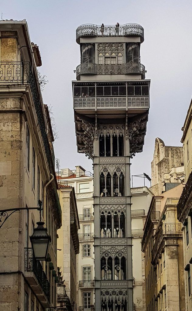 miradores de lisboa, elevador de santa justa, que ver en Lisboa