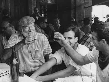 Hemingway en Pamplona Iruña