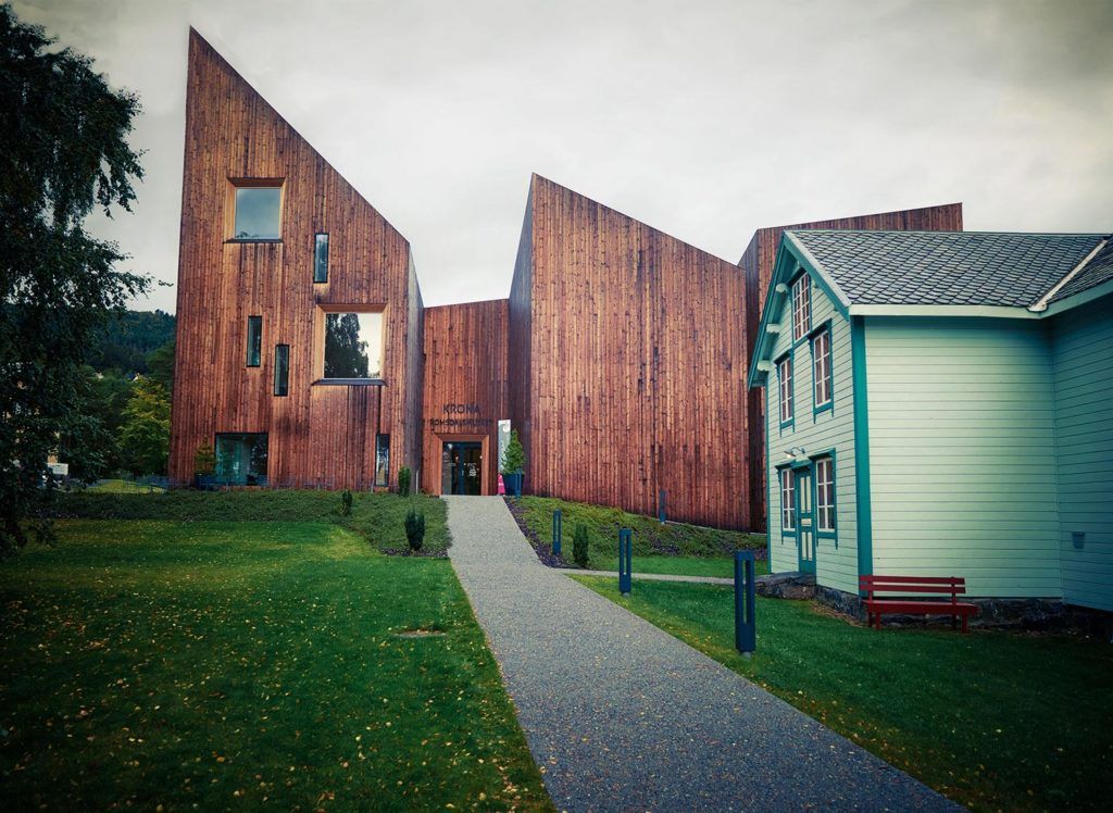 El Romsdalmuseum, o Krona, muestra cómo eran las viviendas en siglos pasados.