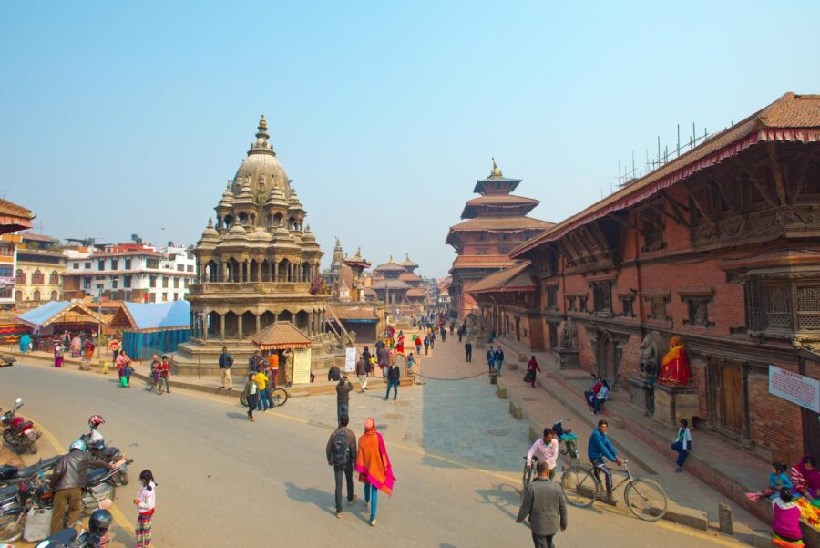 Plaza Durbar de Patan nepal