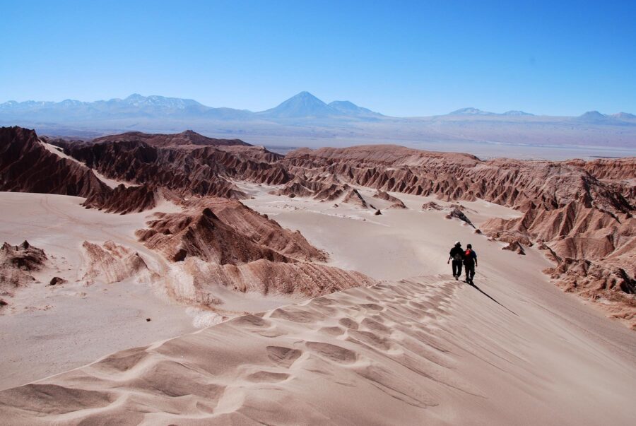 Valle de la Luna, en el Desierto de Atacama (Chile).