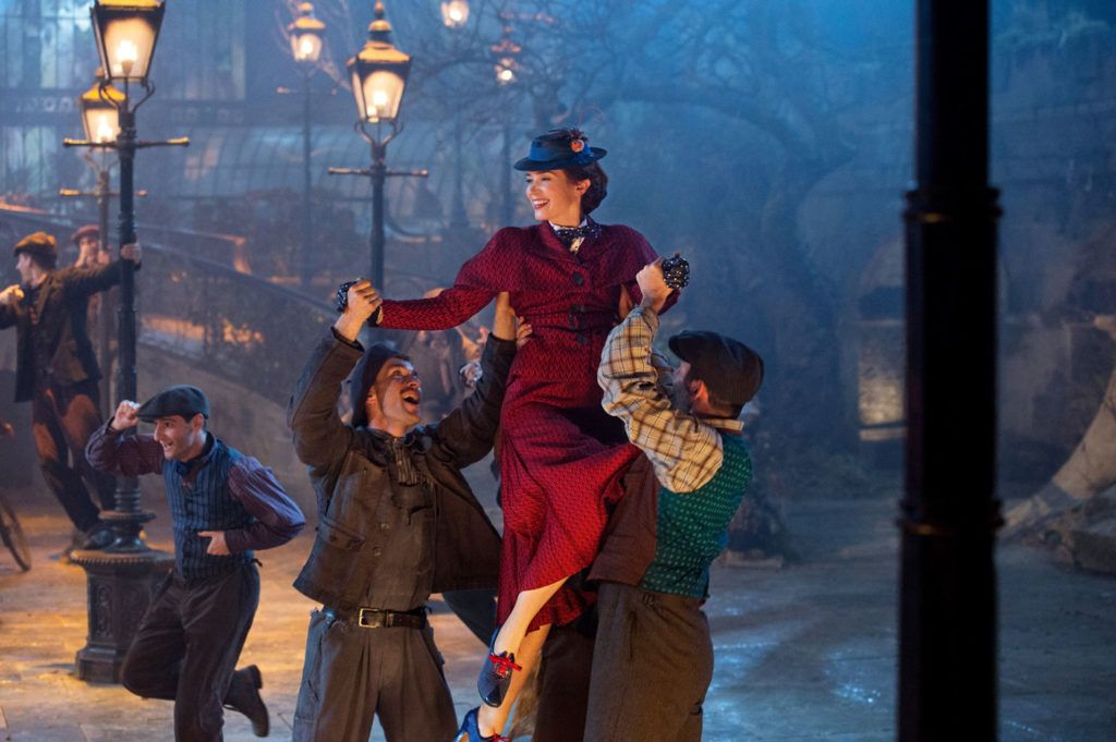 otograma de El regreso de Mary Poppins. 