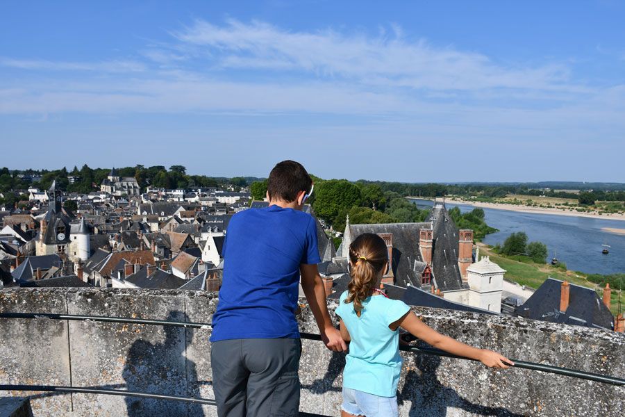 Vistas desde el Castillo de Amboise.