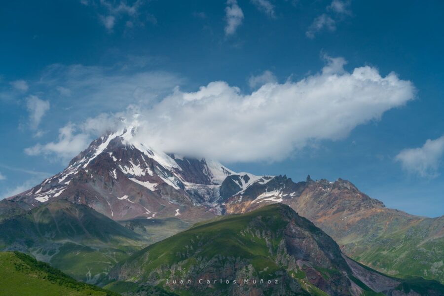 Kazbegi Peak and Glacier