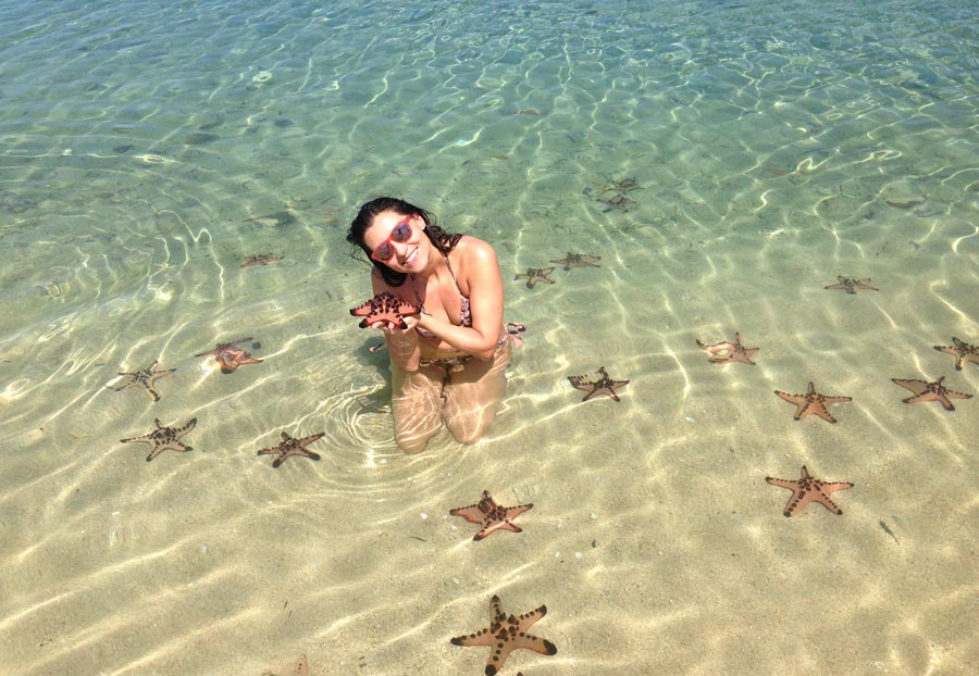 vanessa garrido, viaje filipinas, starfish island, palawan