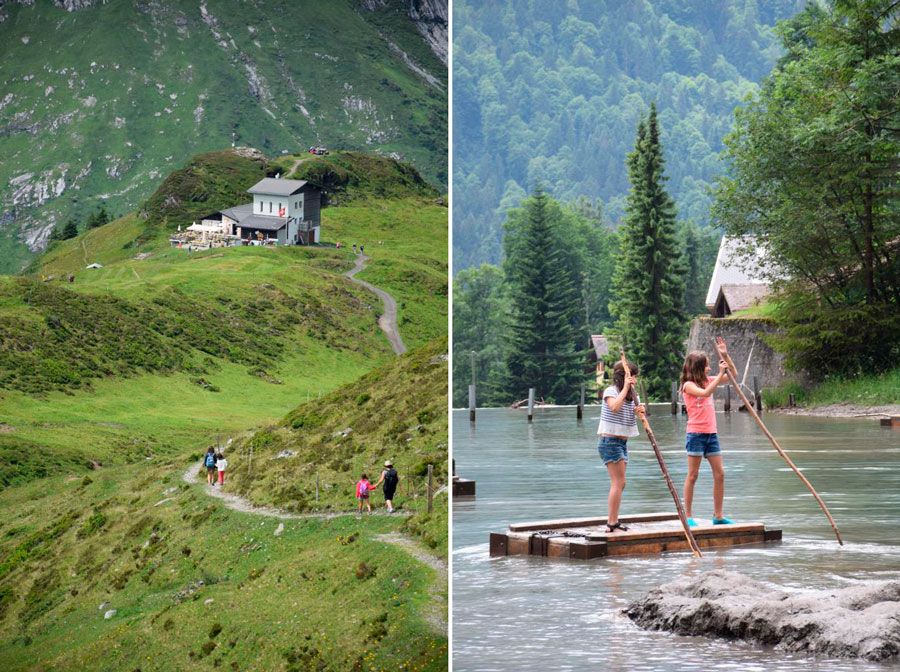 viaje con ninos a Suiza, viajes a Suiza, viajes en familias, actividades en la naturaleza