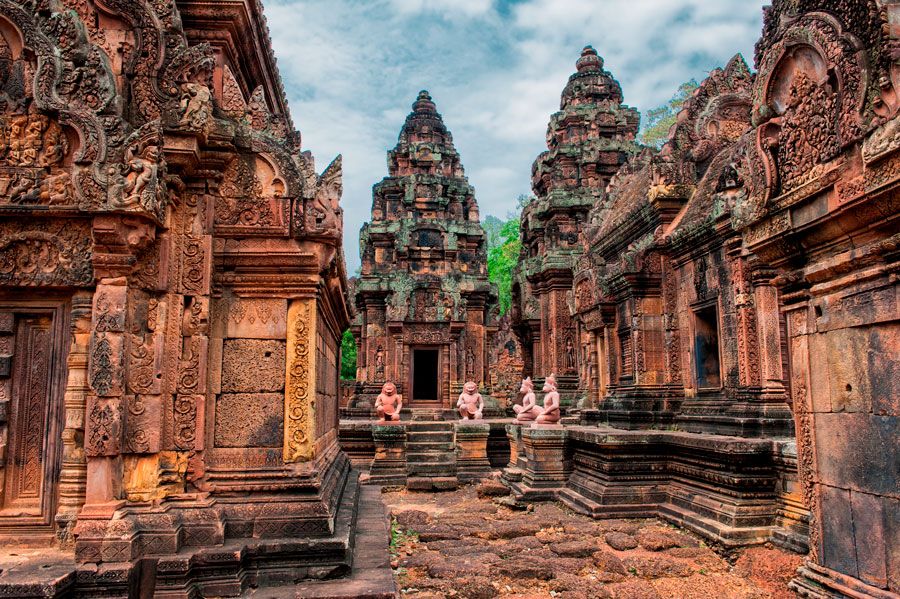 Banteay Srei el templo de las mujeres de Angkor