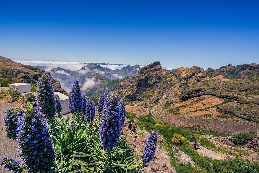 Pico do Areeiro en Madeira