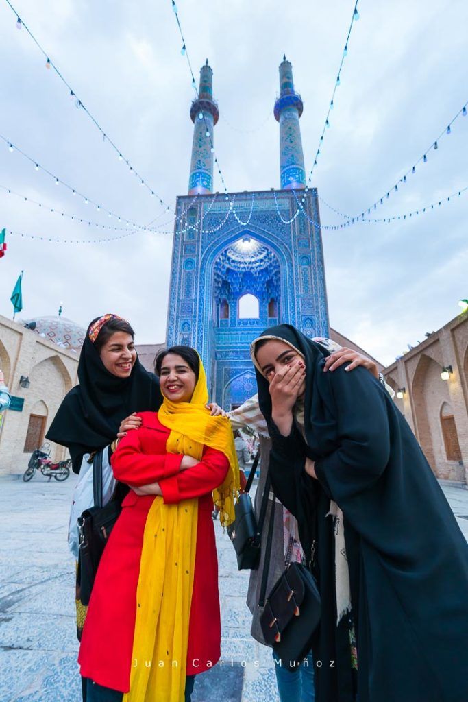 Mezquita de Jame, viaje mujeres iran