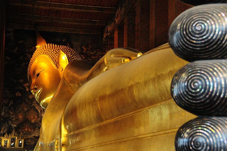 Buda reclinado de Wat Pho