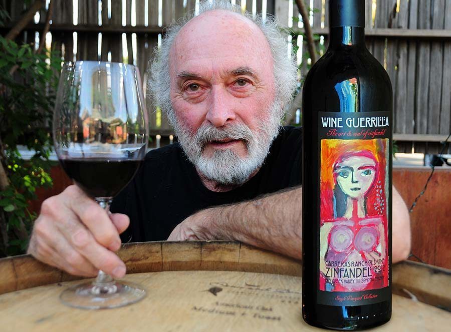 Bruce Patch, propietario de Wine Guerrilla. 