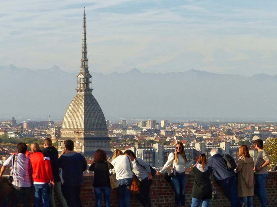 Panorámica desde el mirador Monte dei Cappuccini.