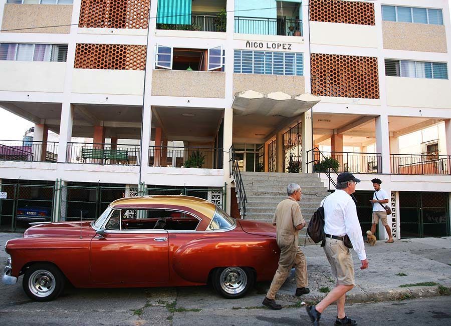 Barrio de El Vedado, en La Habana