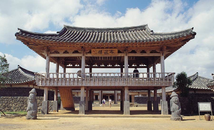 Templo Tolharubang, isla de Jeju, viaje corea 