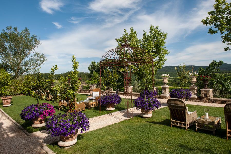 El Lemon Garden es uno de los Jardines del Borgo Santo Pietro.