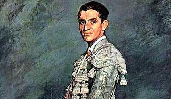 Retrato de Juan Belmonte pintado por Zuloaga en 1924.