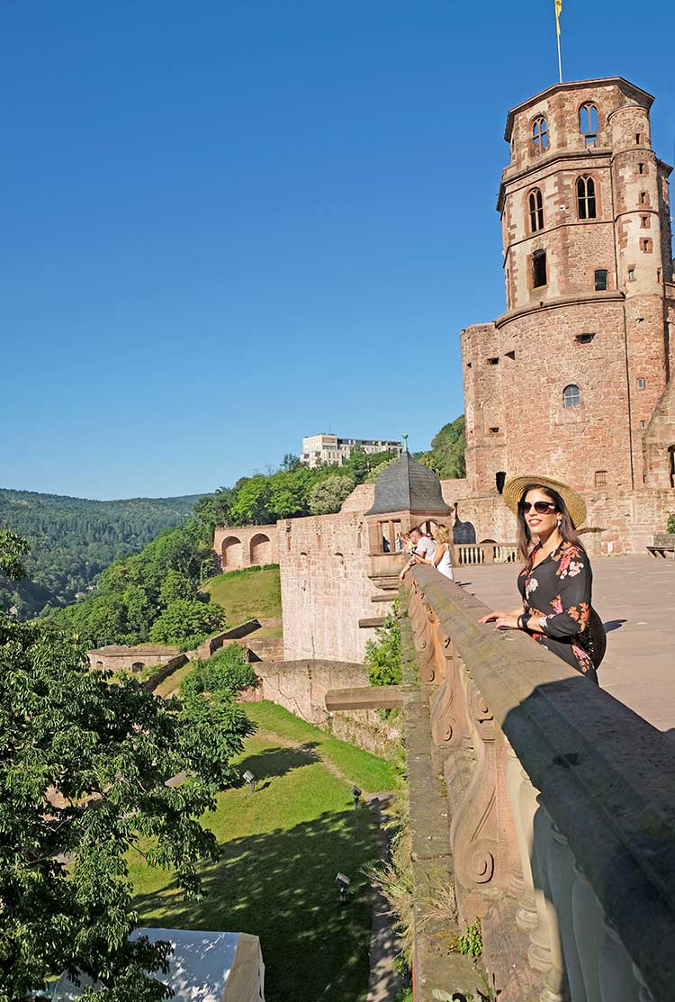 Castillo de Heidelberg, viaje amigas, viajar sola