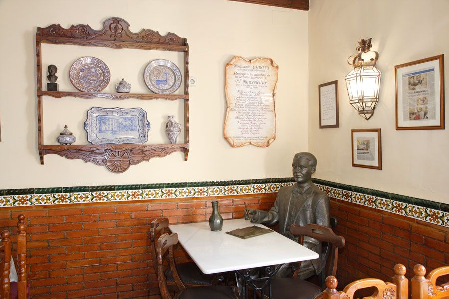 Rincón de Lorca en el restaurante Chikito.