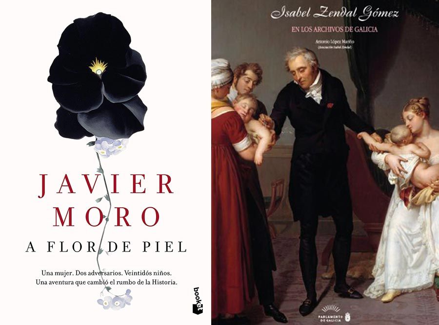 Libros sobre la figura de Isabel Zendal.