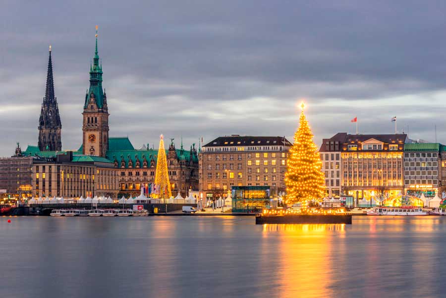 Hamburgo en Navidad. 