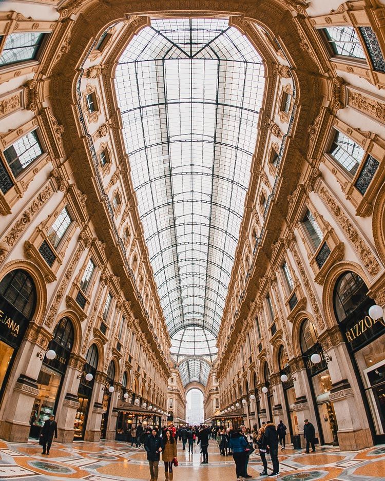 galeria Vittorio Emanuele II viajes de compras milan