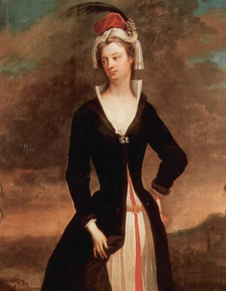 retrato de Lady Mary Wortley Montagu