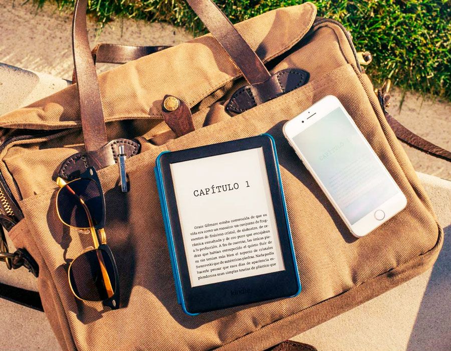Kindle, un libro electrónico ideal para madres viajeras