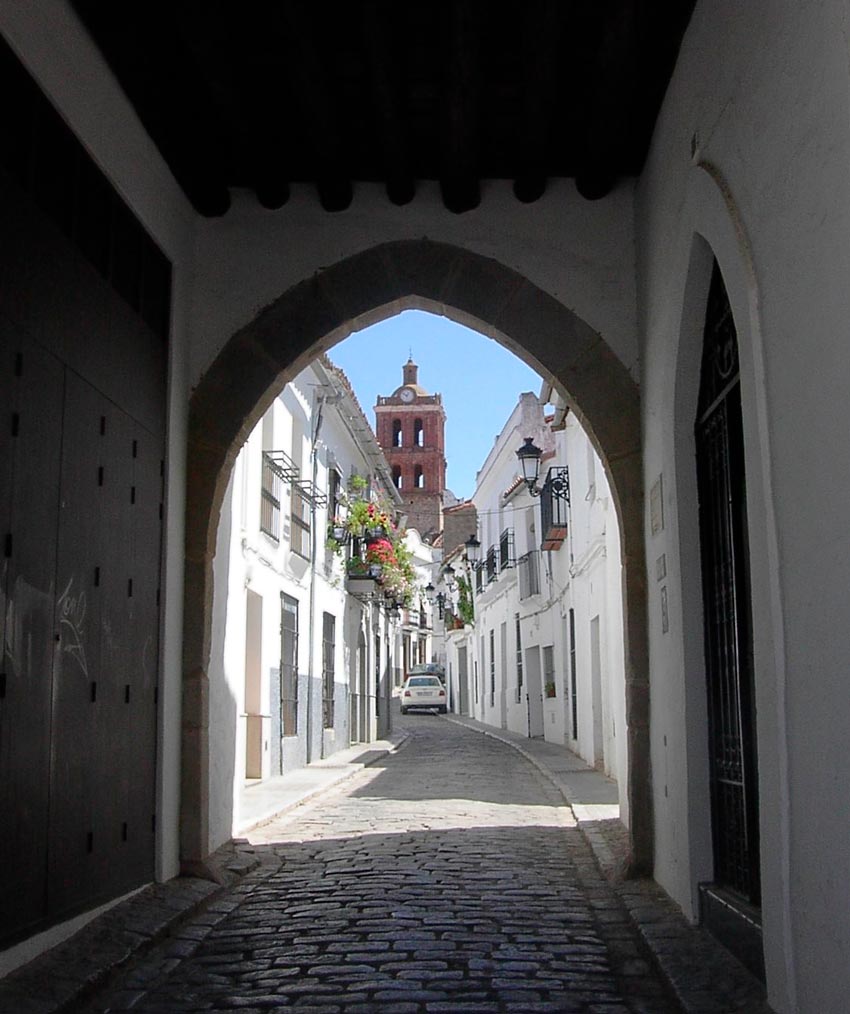 Puerta de Jerez, en Zafra.
