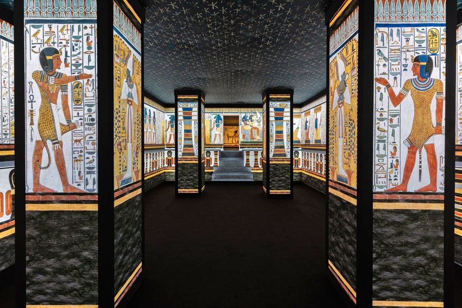 exposición de Egipto en el Palacio de Alhajas