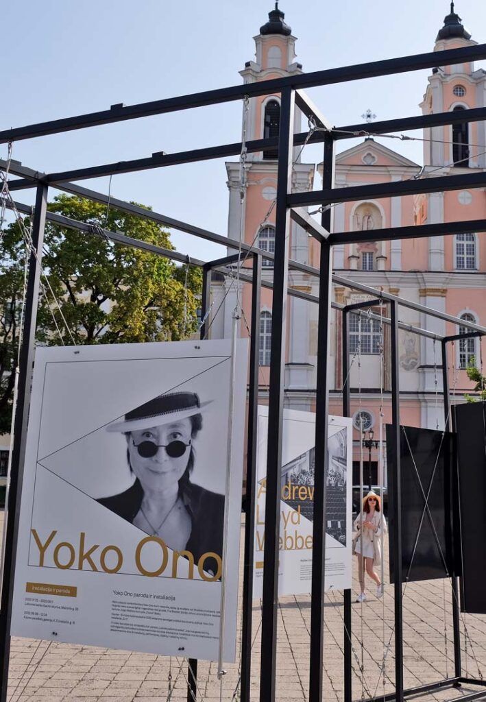 Exposición de Yoko Ono en Kaunas