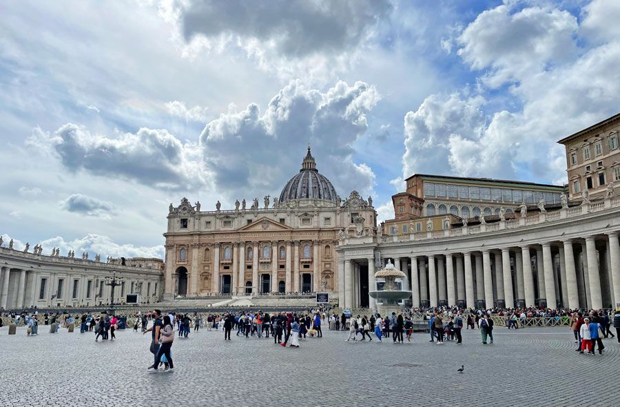 plaza en el Vaticano