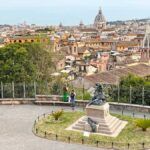 Vistas de Roma desde Villa Borghese