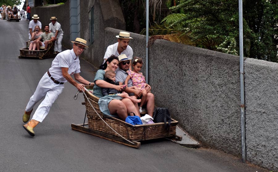 Carreiros do Monte, una de las actividades más demandadas en Funchal.