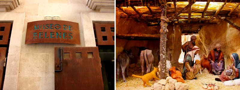 Fachada e interior del Museo de los Belenes, uno de los espacios que hay que ver en Alicante