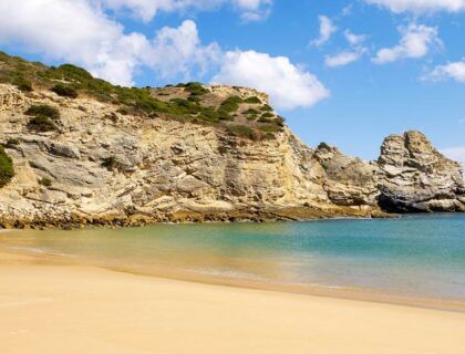 Playa do Barranco una de las mejores playas del Algarve