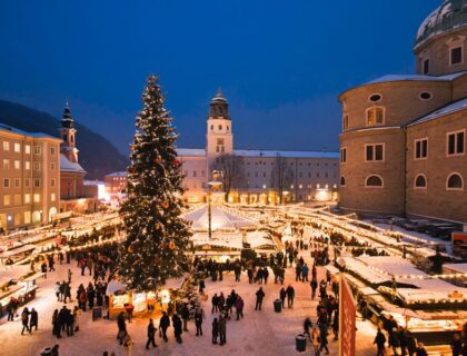 Mercado de navidad en Salzburgo