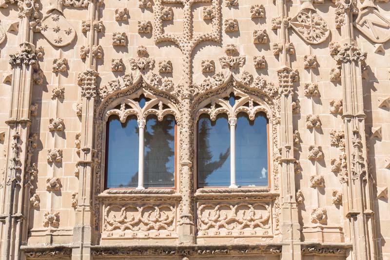 Fachada renacentista del Palacio de los Marqueses de Jabalquinto