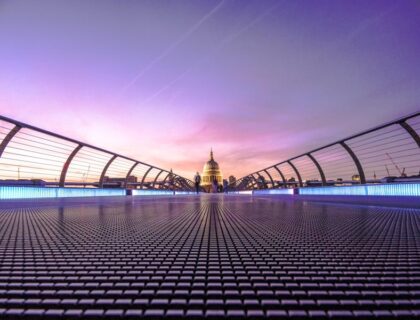 Puente del Milenio, en Londres.