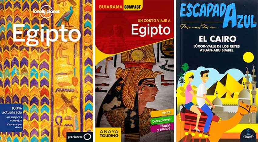 Guías de viaje de Egipto. 