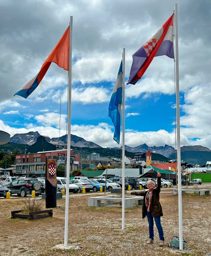 banderas en Ushuaia