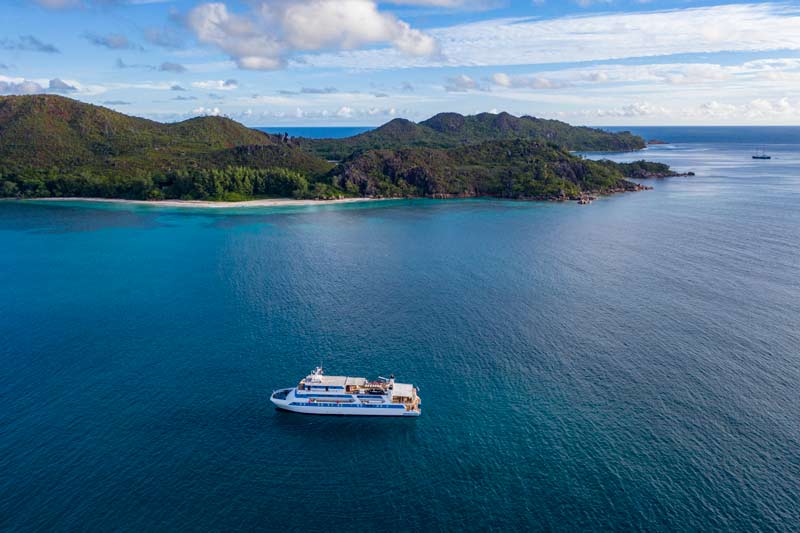 Un crucero original de Variety Cruises por las islas Seychelles