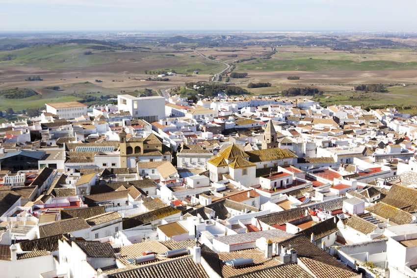 Panorámica de Medina Sidonia, uno de los pueblos que ver en Cádiz provincia