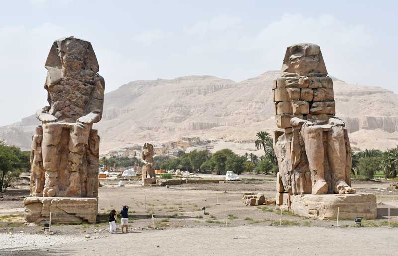 Colosos de Memnón en Luxor