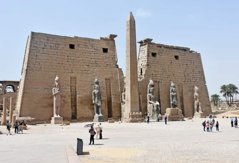 pilonos entrada templo Luxor