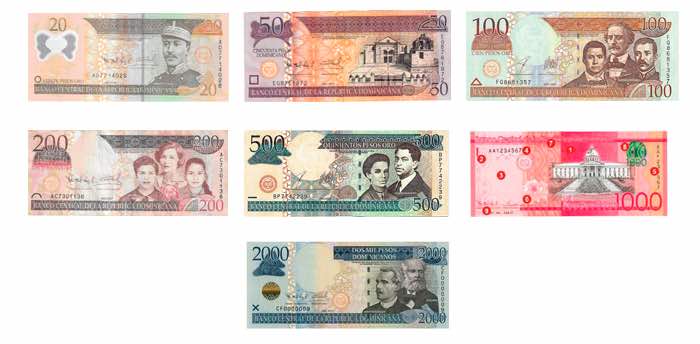 Pesos dominicanos, moneda oficial de República Dominicana