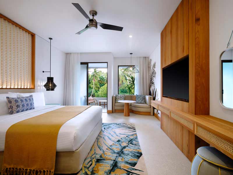 Habitación Deluxe del hotel laïla Seychelles